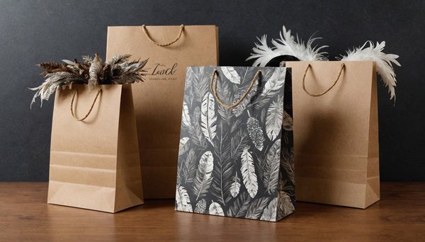 Ajoutez une touche d'élégance avec des pochettes cadeaux en carton plumes