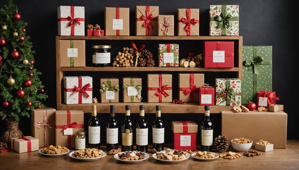 Coffrets gourmands et calendriers de l'avent au domaine du goût